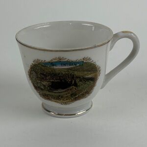 Small Vintage Carlsbad Caverns New Mexico Souvenir Teacup